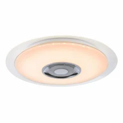 Plafonnier GLOBO TUNE LED Blanc, 2 lumières, Télécommandes, Changeur de couleurs