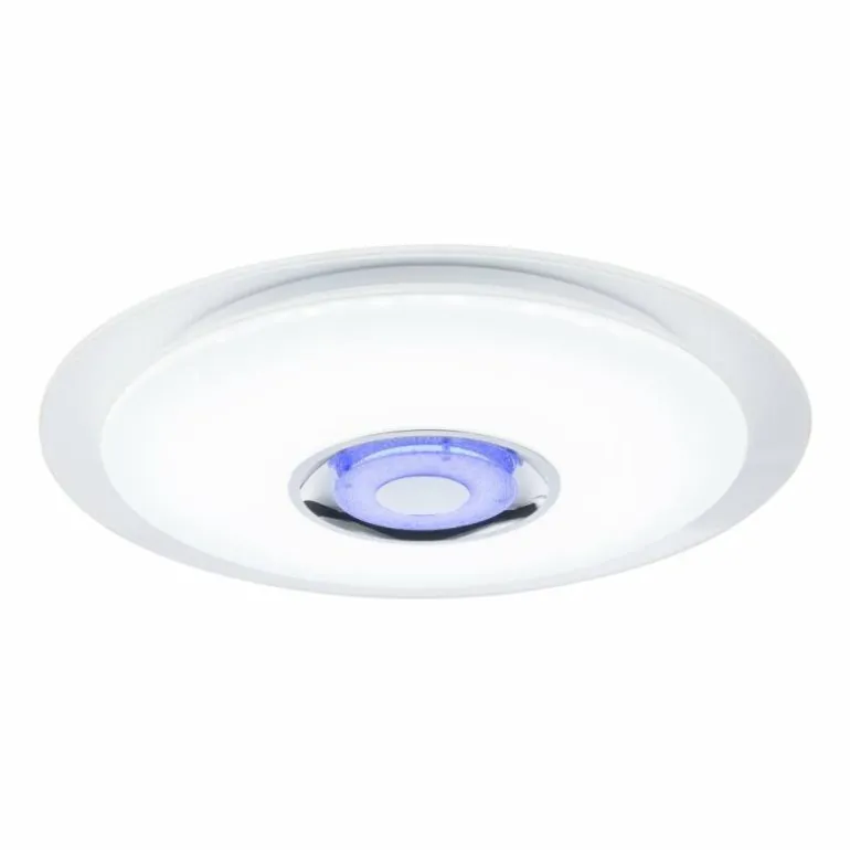 Plafonnier GLOBO TUNE LED Blanc, 2 lumières, Télécommandes, Changeur de couleurs