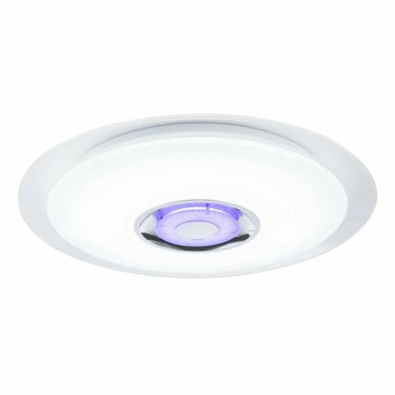 Plafonnier GLOBO TUNE LED Blanc, 2 lumières, Télécommandes, Changeur de couleurs