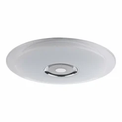 Plafonnier Globo TUNE LED Blanc, 2 lumières, Télécommandes, Changeur de couleurs