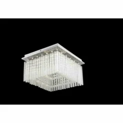 Plafonnier Globo Vince LED Chrome, 1 lumière