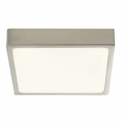 Plafonnier Globo VITOS LED Nickel mat, 1 lumière