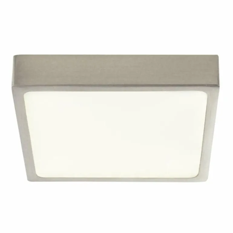 Plafonnier Globo VITOS LED Nickel mat, 1 lumière