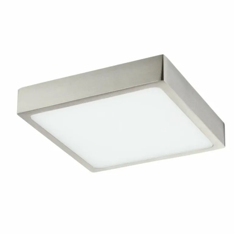 Plafonnier Globo VITOS LED Nickel mat, 1 lumière
