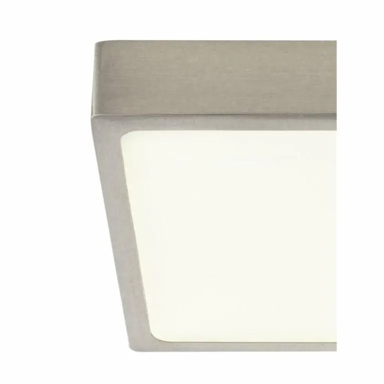 Plafonnier Globo VITOS LED Nickel mat, 1 lumière