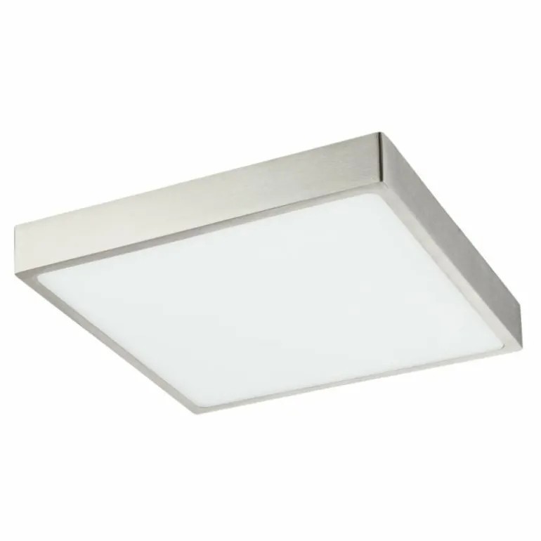 Plafonnier Globo VITOS LED Nickel mat, 1 lumière