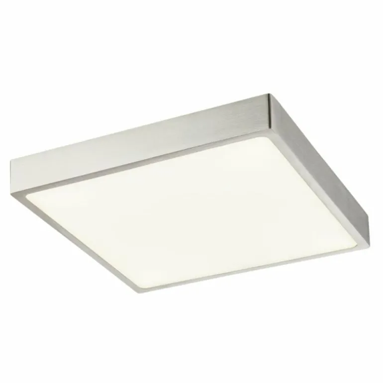 Plafonnier Globo VITOS LED Nickel mat, 1 lumière