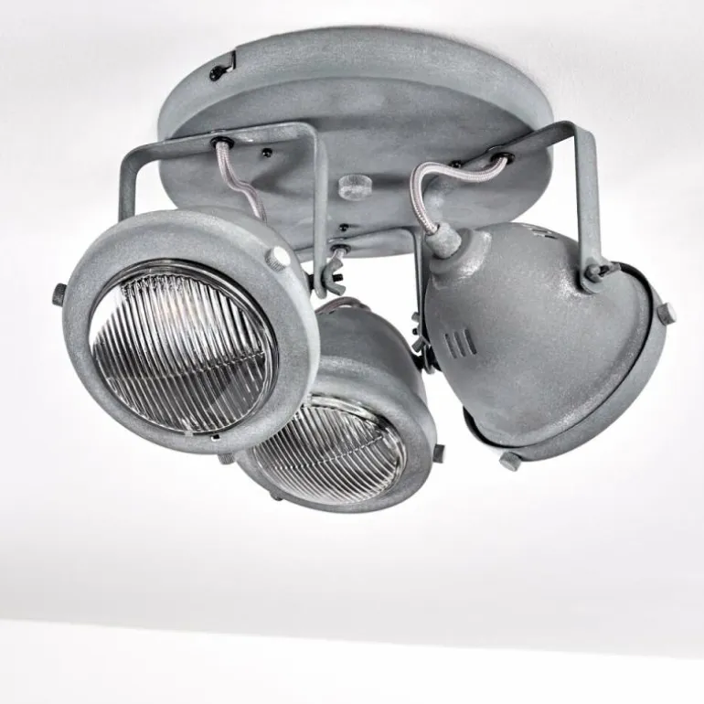 Plafonnier Glostrup LED Gris, 3 lumières