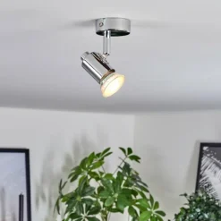 Plafonnier Grafberg Chrome, 1 lumière