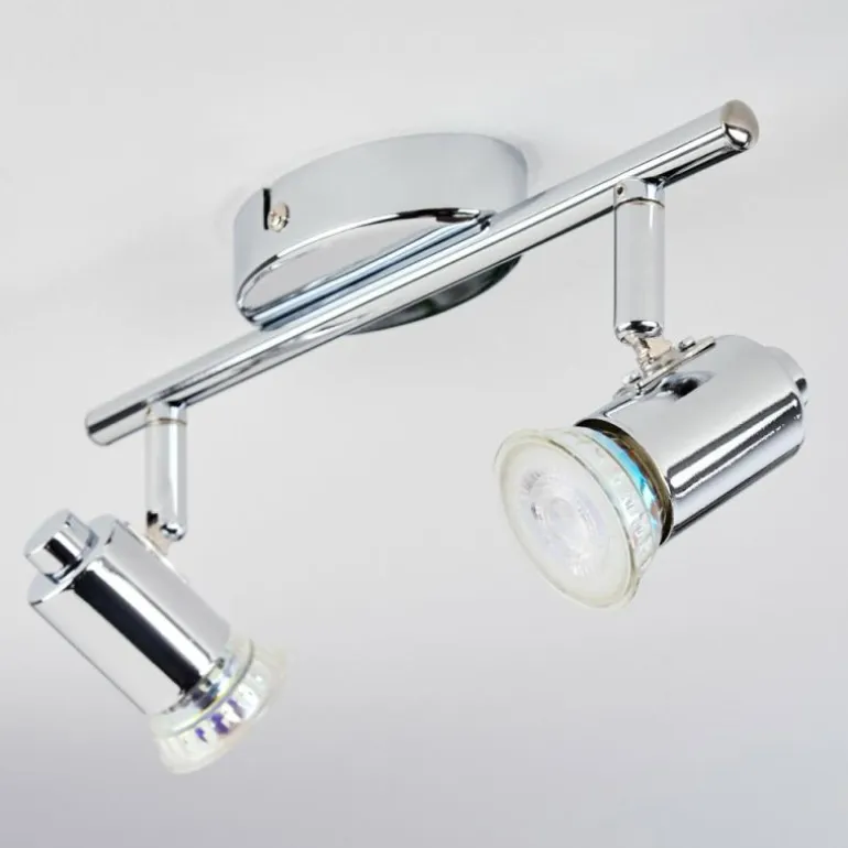 Plafonnier Grafberg Chrome, 2 lumières