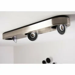 Plafonnier Granada LED Nickel mat, 3 lumières