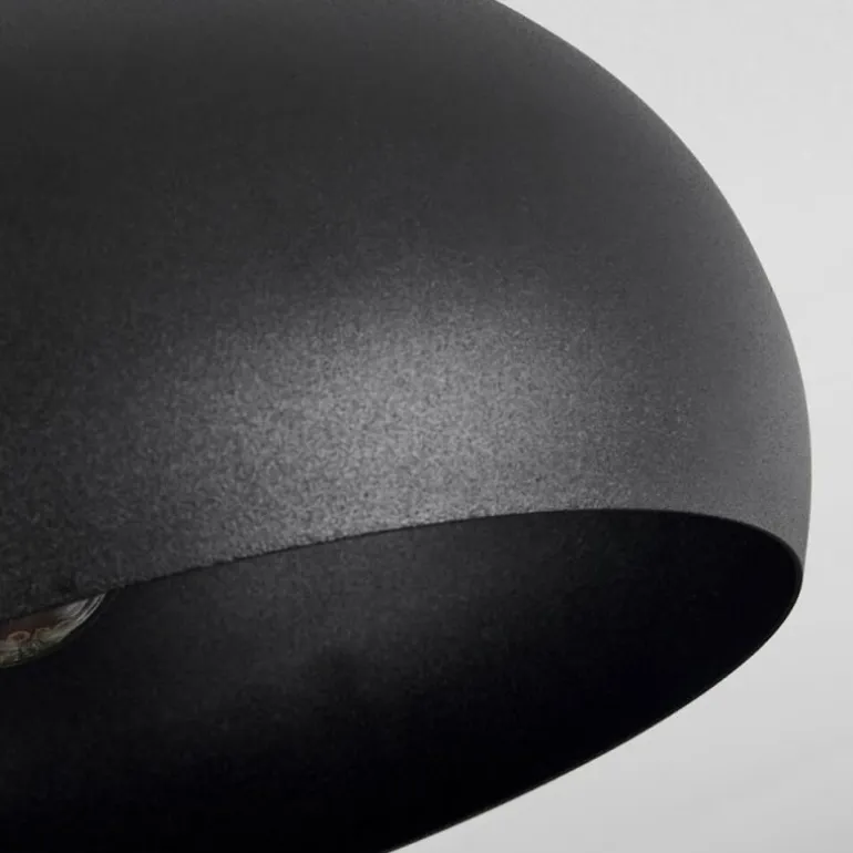 Plafonnier Guayo Noir, 1 lumière