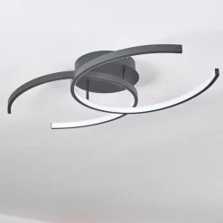 Plafonnier Guinea LED Anthracite, 2 lumières