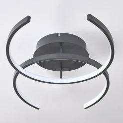 Plafonnier Guinea LED Anthracite, 2 lumières
