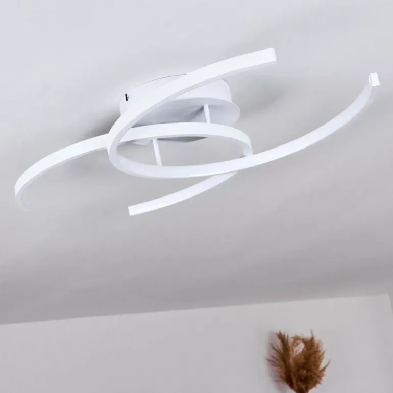 Plafonnier Guinea LED Blanc, 2 lumières
