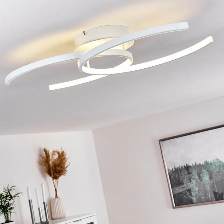 Plafonnier Guinea LED Blanc, 2 lumières