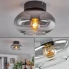 Plafonnier Haikala Clair, Fumé, 1 lumière
