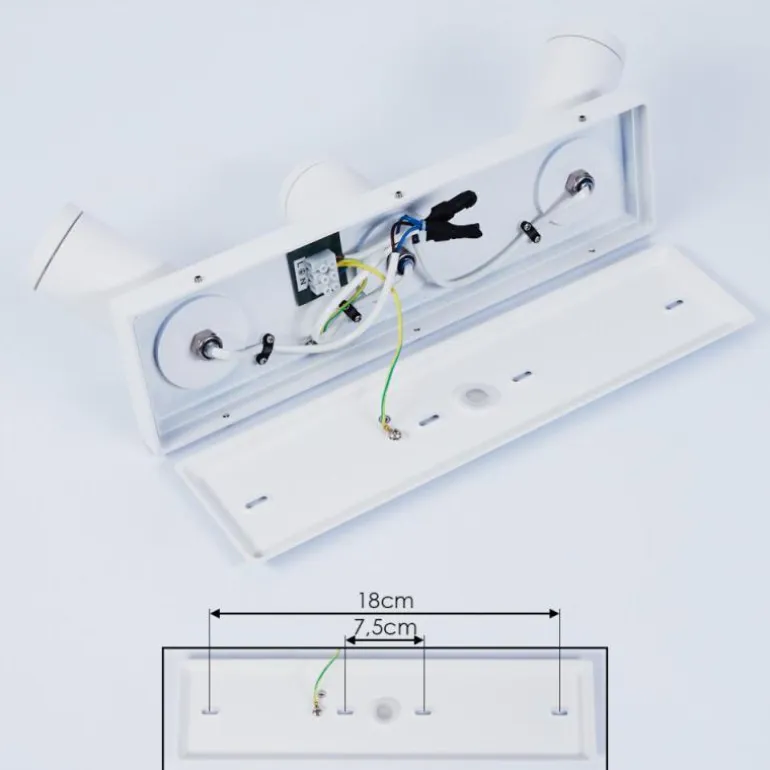 Plafonnier Hakamken Blanc, 3 lumières