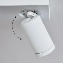 Plafonnier Hakamken Blanc, 3 lumières