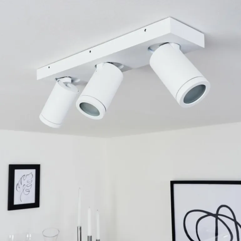 Plafonnier Hakamken Blanc, 3 lumières