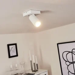 Plafonnier Hakamken Blanc, 1 lumière