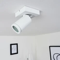 Plafonnier Hakamken Blanc, 1 lumière