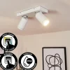 Plafonnier Hakamken Blanc, 2 lumières