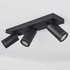 Plafonnier Hakamken Noir, 3 lumières