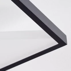 Plafonnier Haya LED Noir, 4 lumières