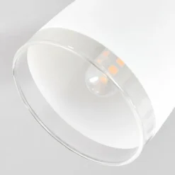 Plafonnier Holualoa LED Nickel mat, 3 lumières
