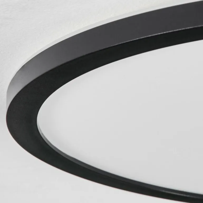 Plafonnier Hooper LED Noir, 1 lumière