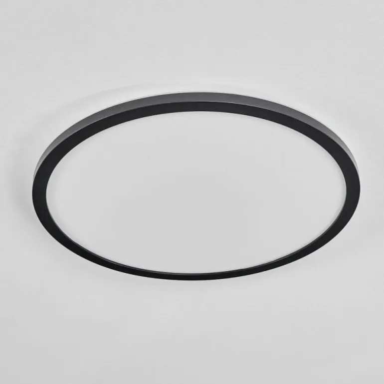 Plafonnier Hooper LED Noir, 1 lumière
