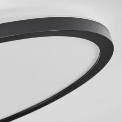 Plafonnier Hooper LED Noir, 1 lumière