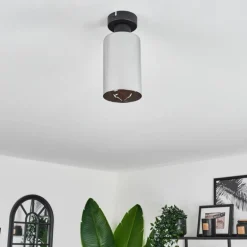 Plafonnier Hunouri Noir, 1 lumière