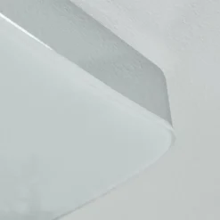 Plafonnier Hutton LED Chrome, 1 lumière