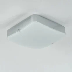 Plafonnier Hutton LED Chrome, 1 lumière