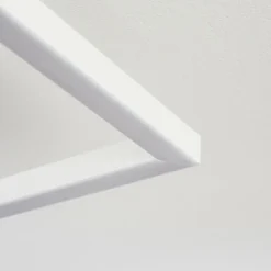 Plafonnier Hyacinthe LED Chrome, Blanc, 1 lumière