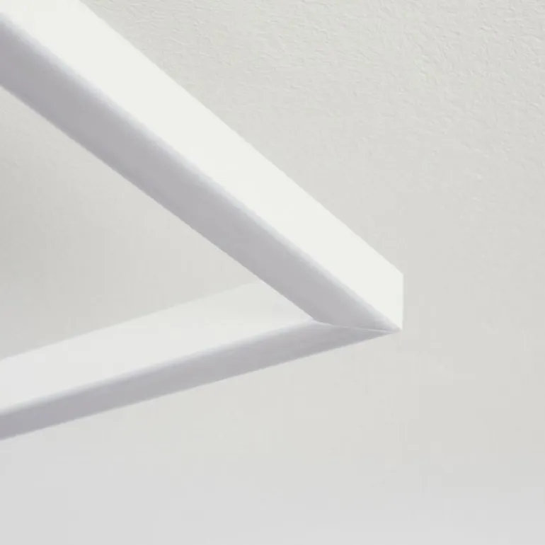 Plafonnier Hyacinthe LED Chrome, Blanc, 1 lumière