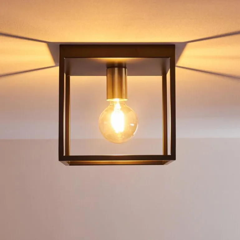 Plafonnier Ibusuki Noir, 1 lumière