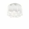Plafonnier Ideal Lux COMPO Blanc, 10 lumières