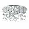 Plafonnier Ideal Lux NEVE Chrome, 15 lumières