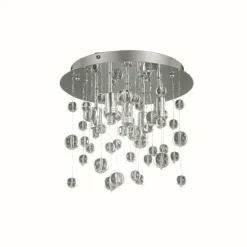 Plafonnier Ideal Lux NEVE Chrome, 5 lumières