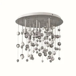 Plafonnier Ideal Lux NEVE Blanc, 8 lumières