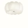 Plafonnier Ideal Lux OVALINO Blanc, 5 lumières