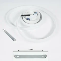 Plafonnier Ignal LED Blanc, 1 lumière