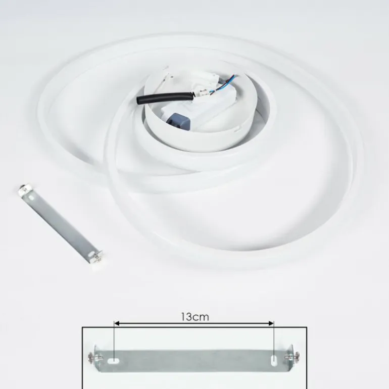 Plafonnier Ignal LED Blanc, 1 lumière