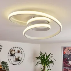 Plafonnier Ignal LED Blanc, 1 lumière