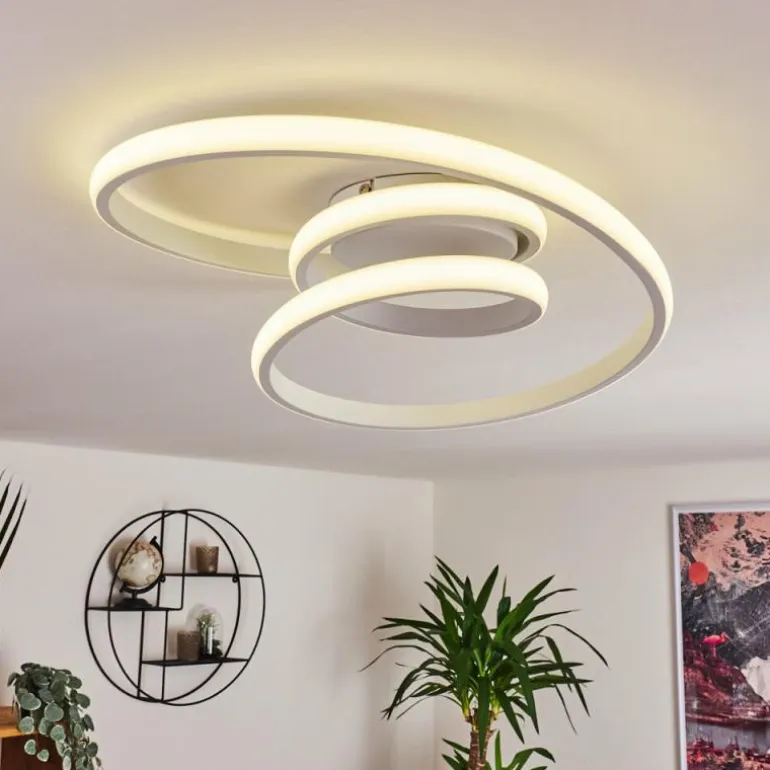 Plafonnier Ignal LED Blanc, 1 lumière