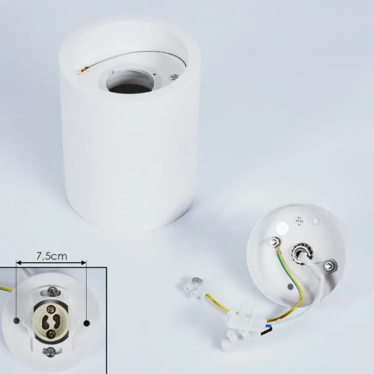 Plafonnier Ililai Blanc, 1 lumière