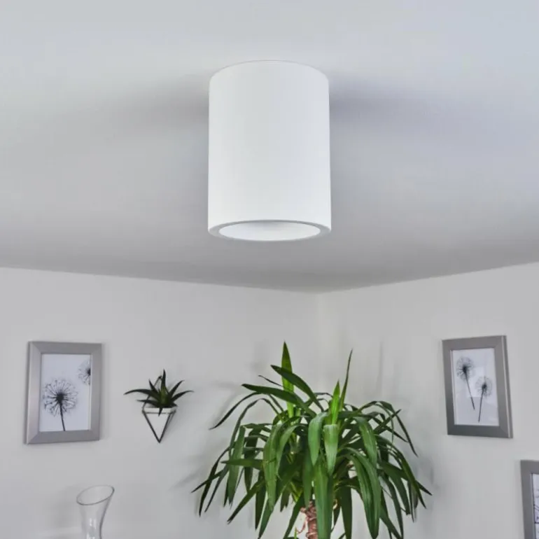 Plafonnier Ililai Blanc, 1 lumière